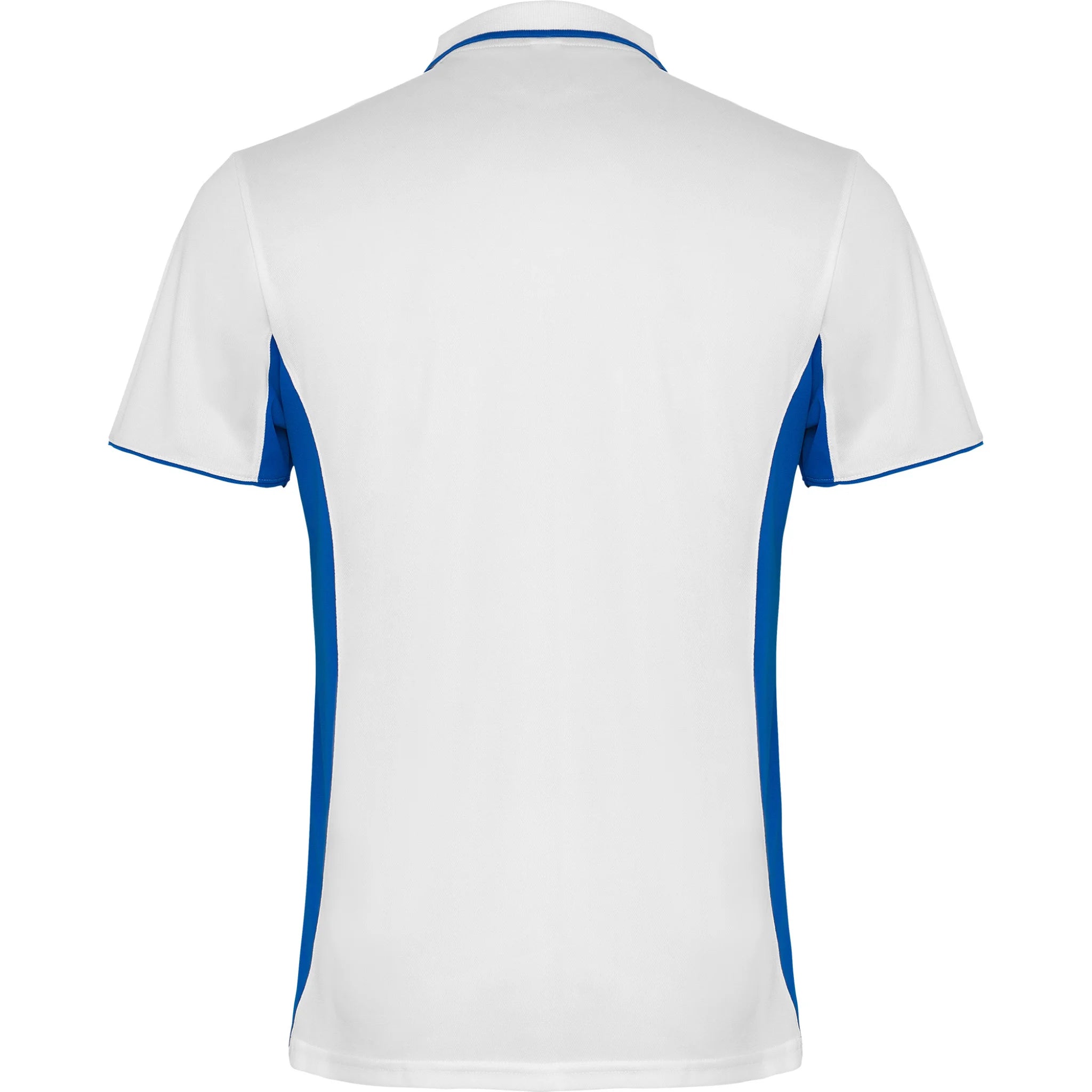 Polo Desportivo para Homem Pro Mont Branco e Azul Royal Polo Desportivo para Homem Pro Mont Branco e Azul Royal